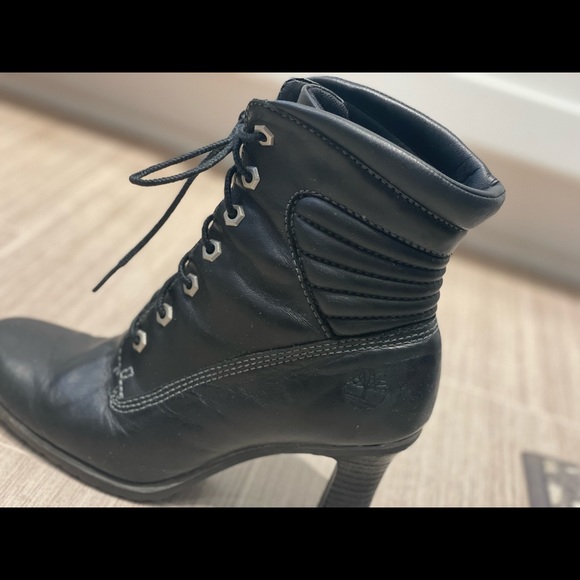 Timberland heeled boots 7.5 - Picture 3 of 4